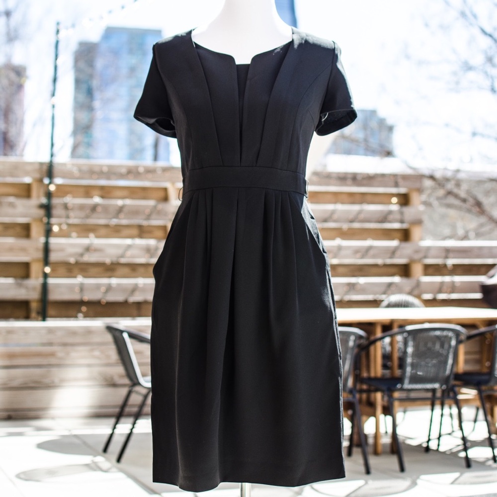 Teri Jon by Rickie Freeman Black Dress Sz 10